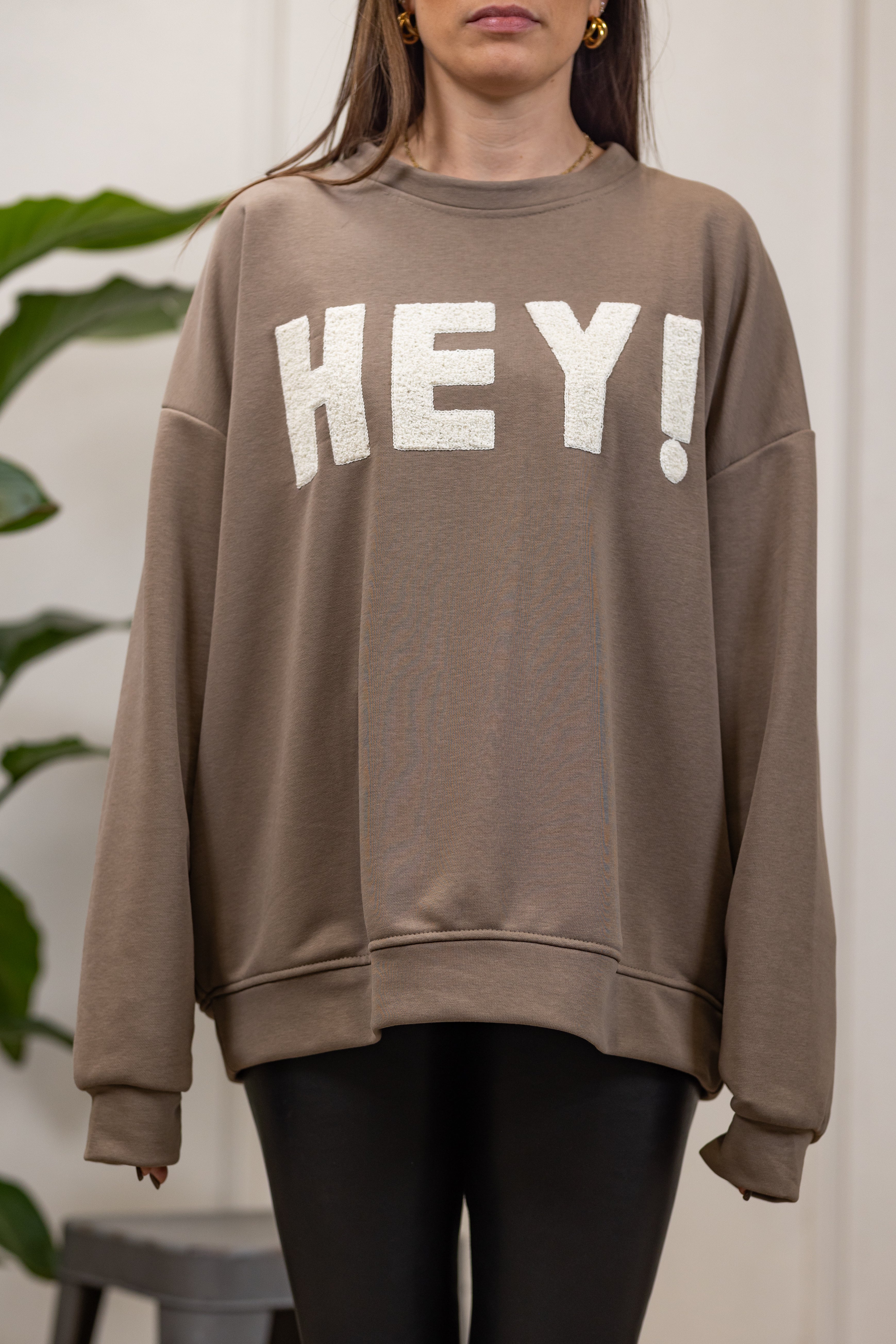 Sweatshirt HEY!