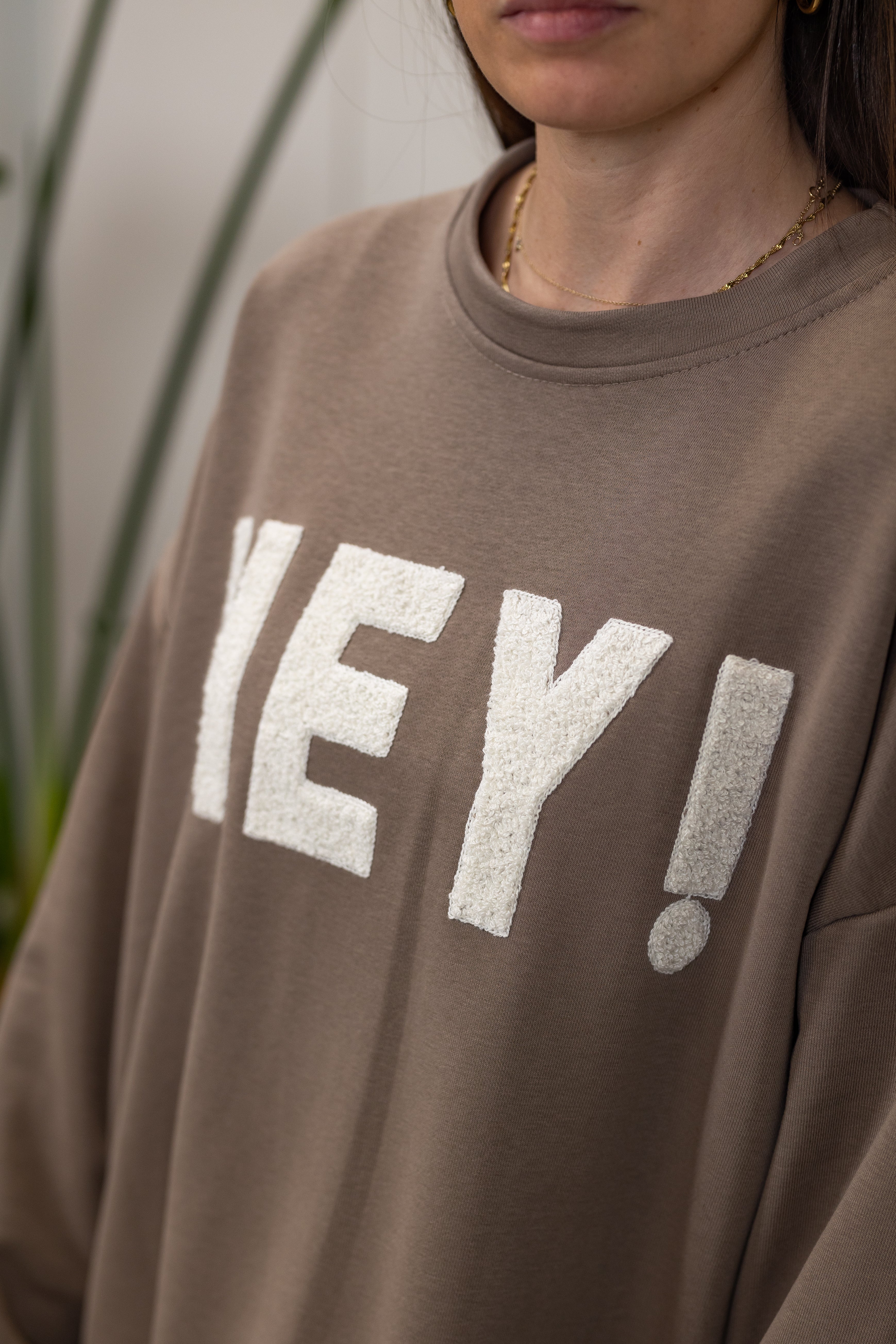 Sweatshirt HEY!