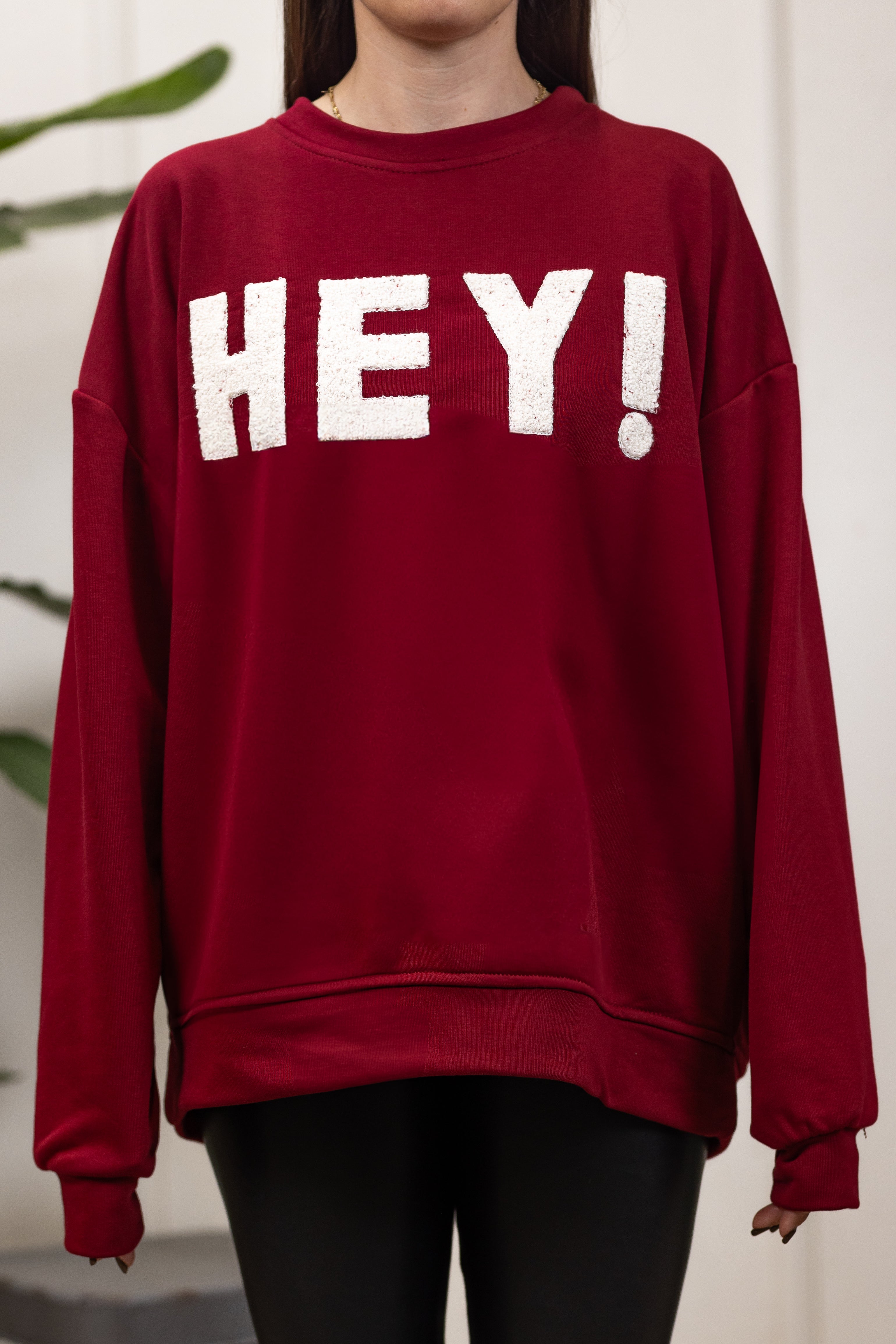 Sweatshirt HEY!
