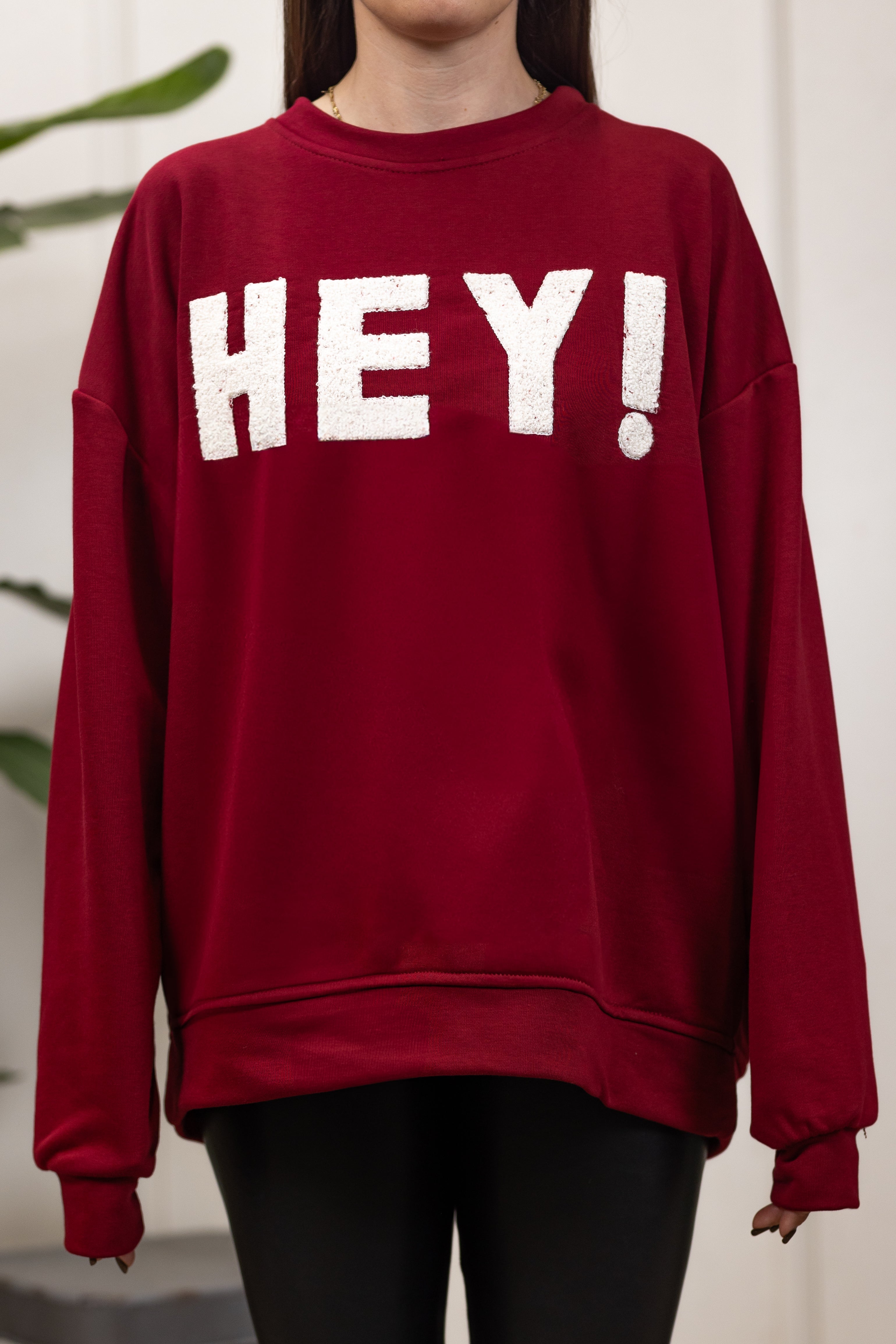 Sweatshirt HEY!