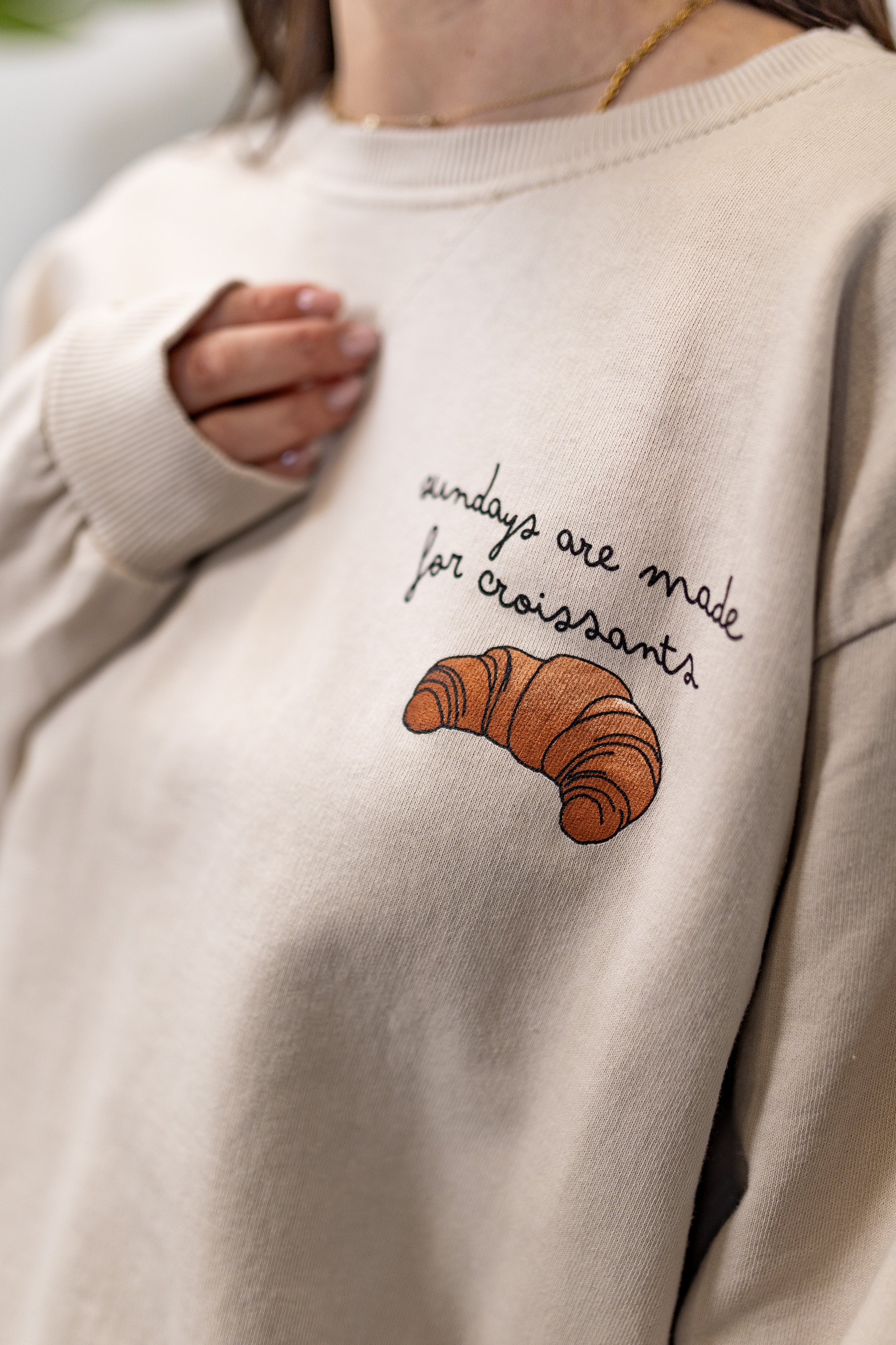 Sweater Croissant