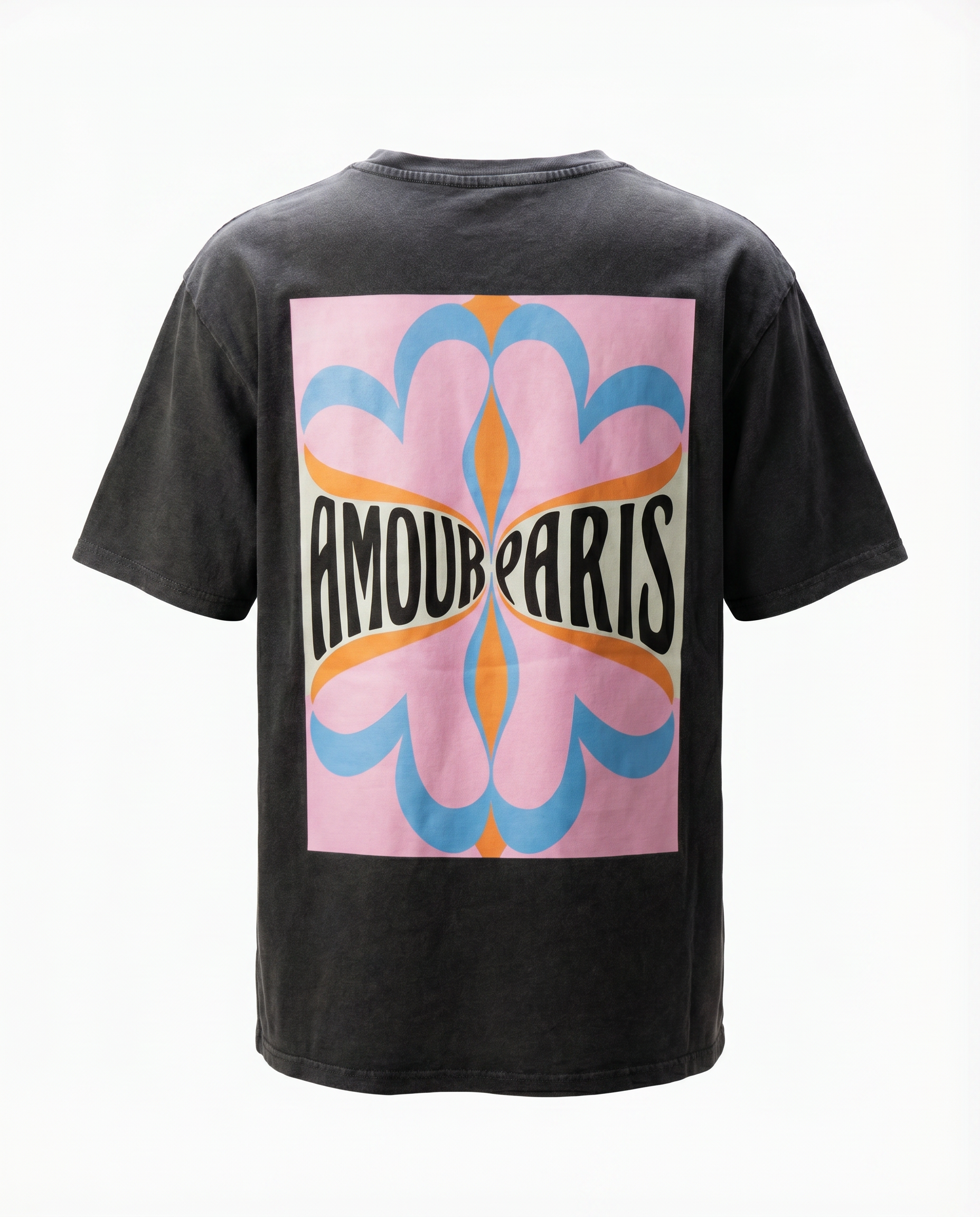 T-Shirt AMOUR PARIS – Oversized Shirt mit Rückenprint