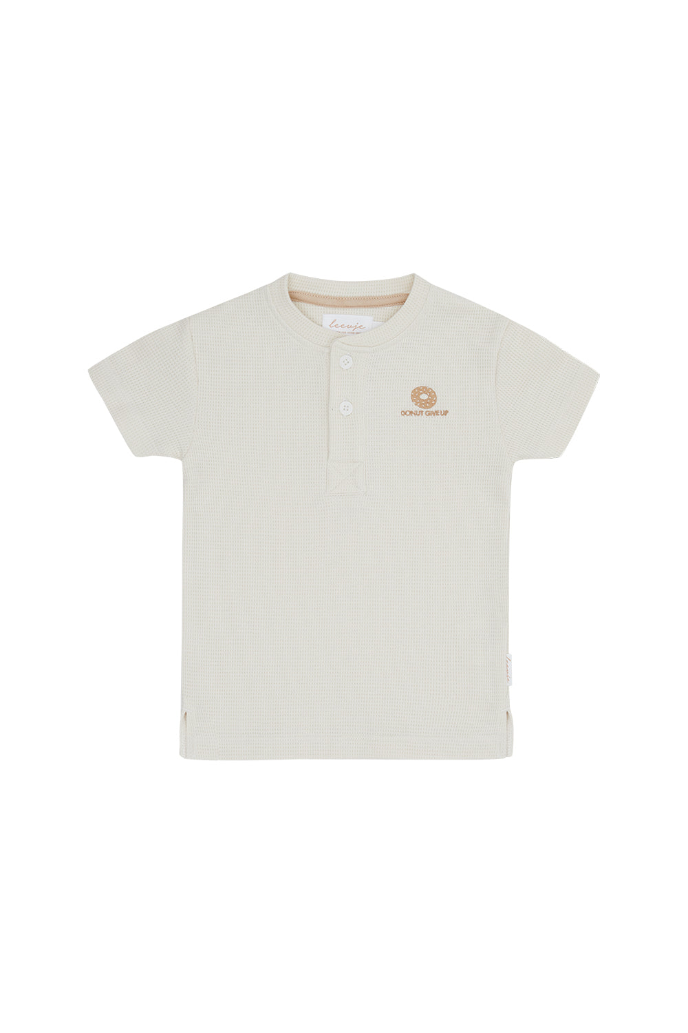 Unisex T-Shirt aus Waffle Piqué &