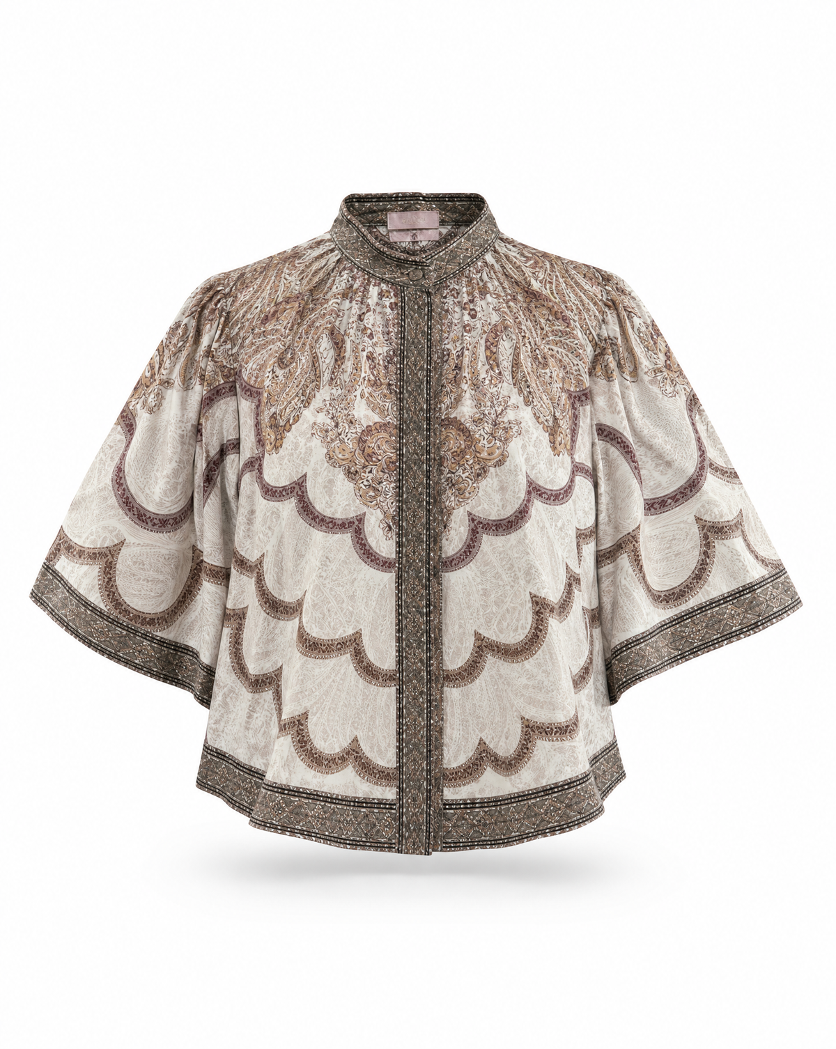 Bluse Romy Beige - Vorderseite
