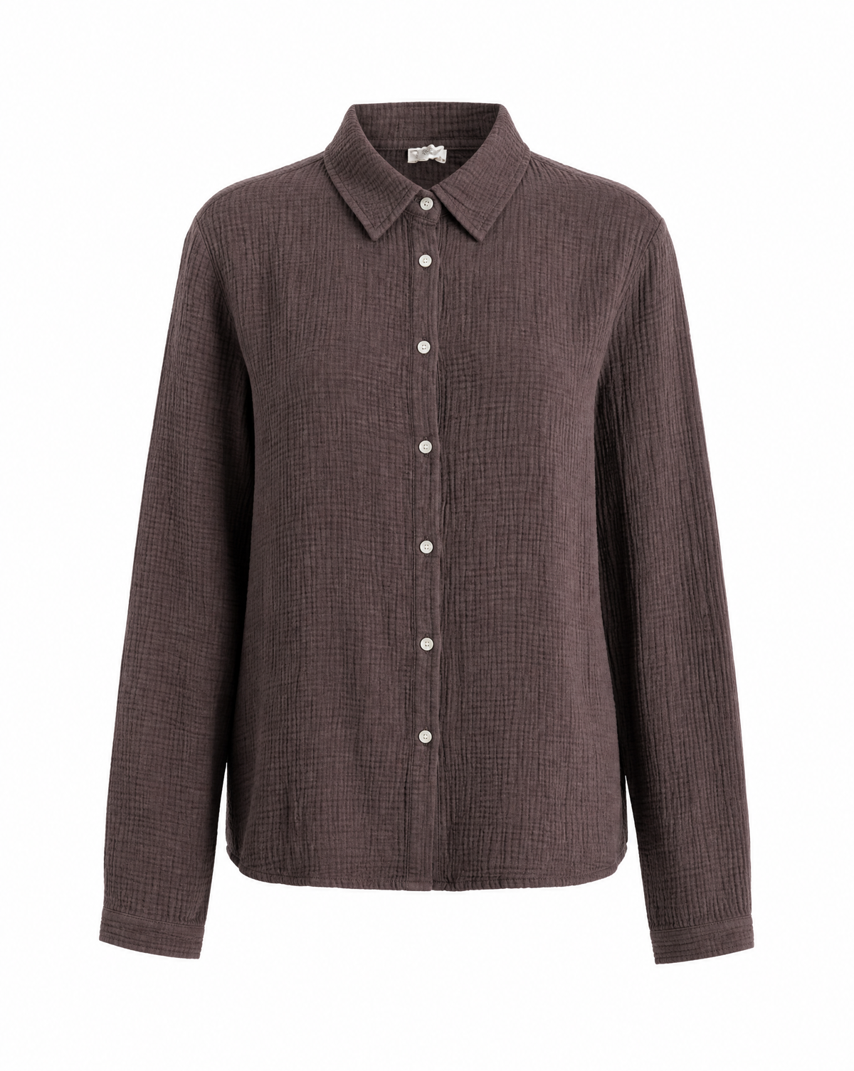 Musselinbluse Fiona Braun Vorderseite