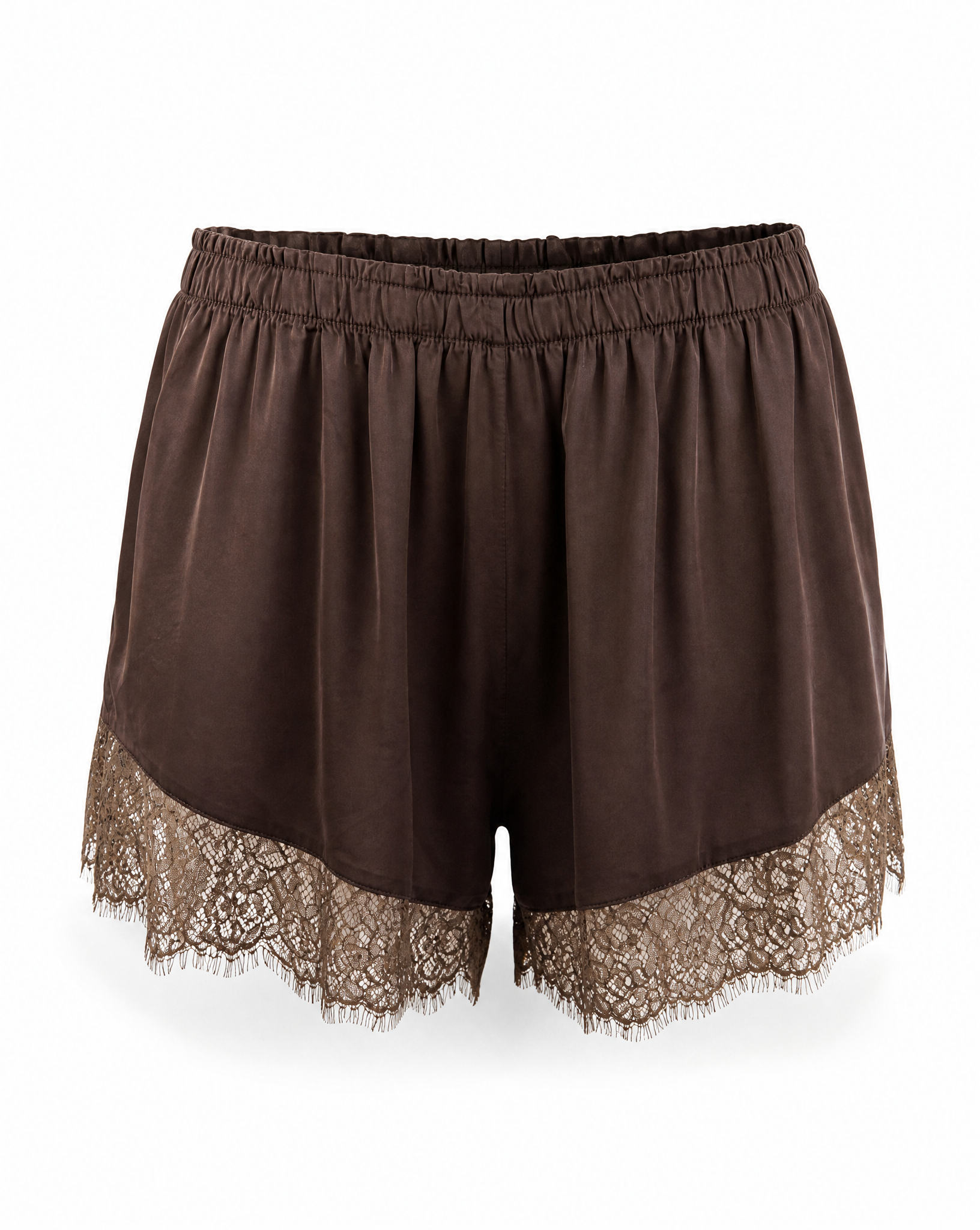 Shorts Silky Braun - Packshot Vorderseite