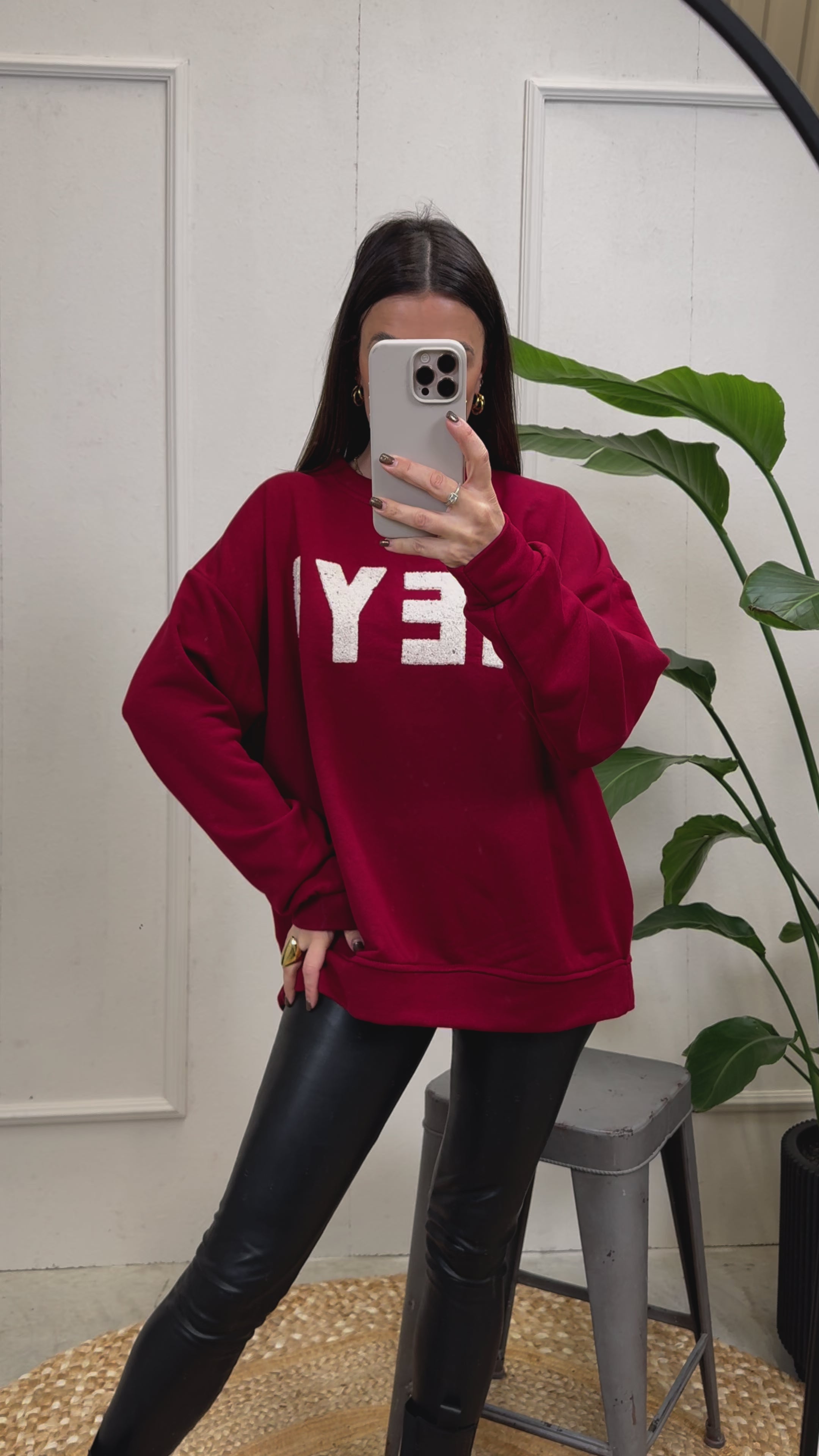 Sweatshirt HEY!