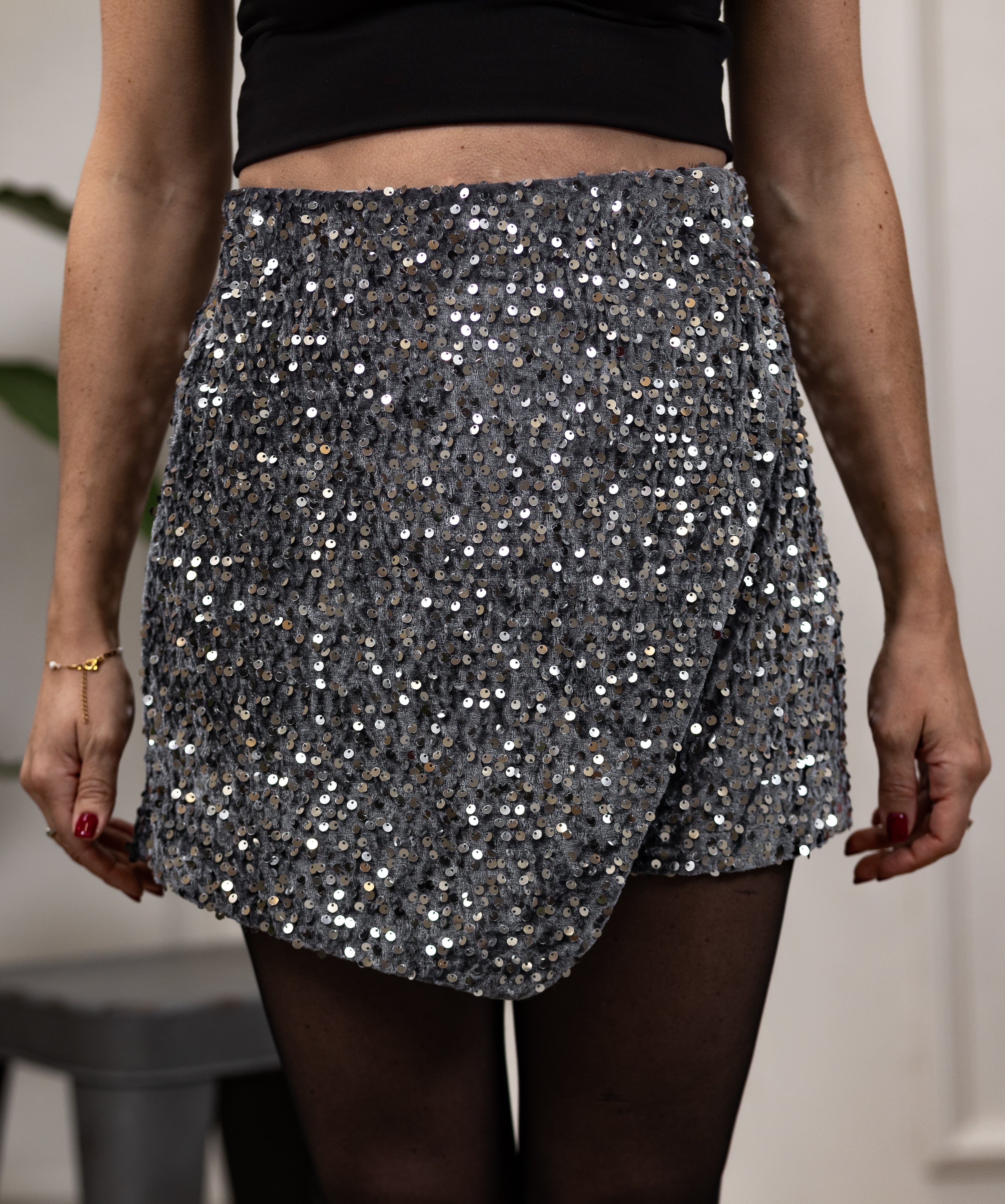 Pailletten-Skort Sparkle