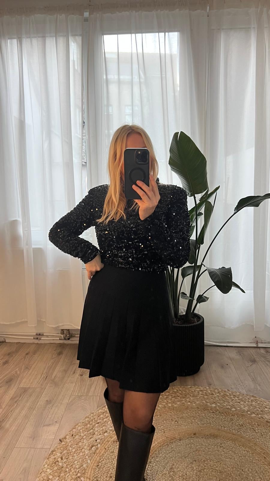 Paillettenoberteil Sparkle