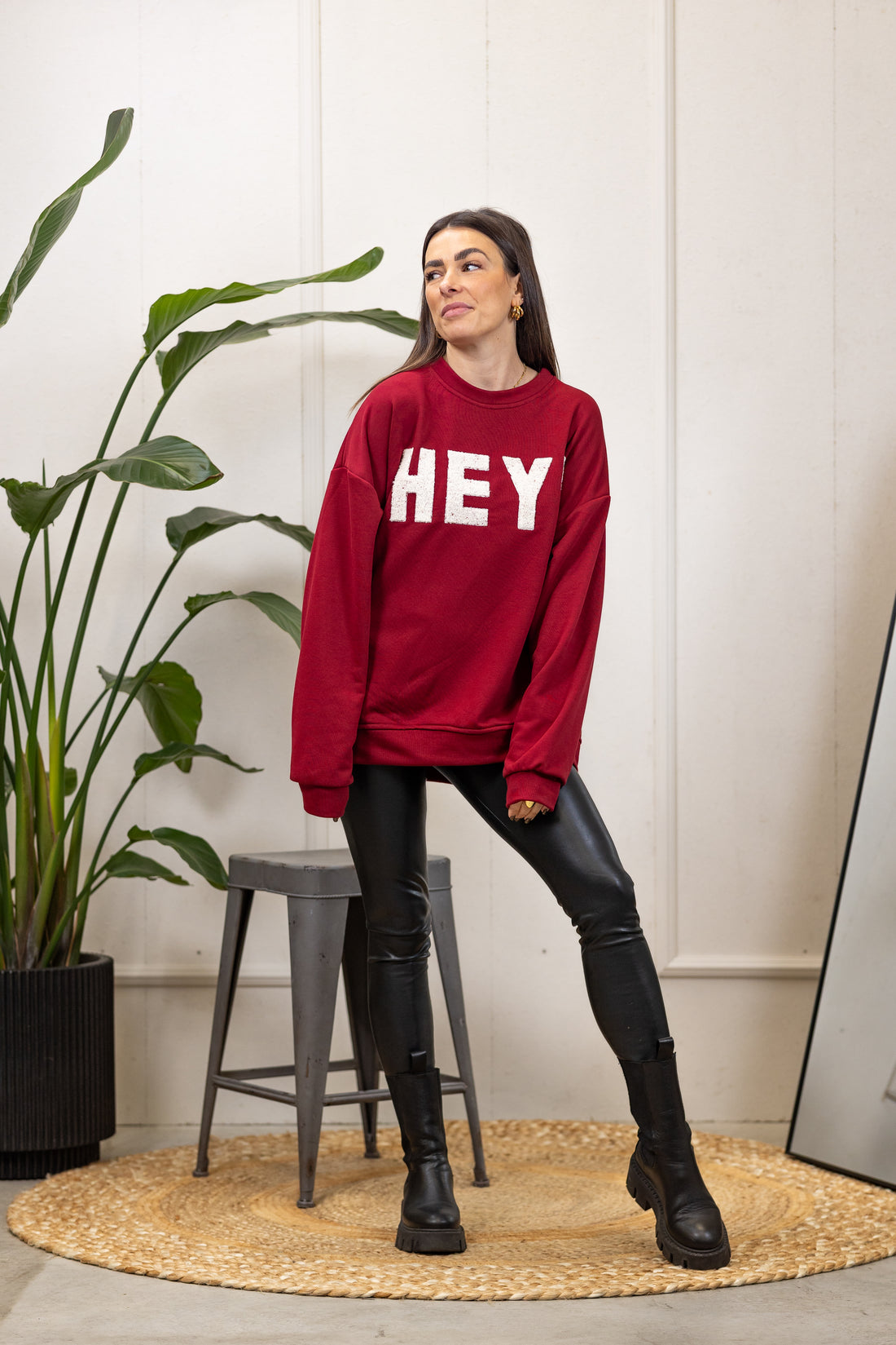 Sweatshirt HEY!