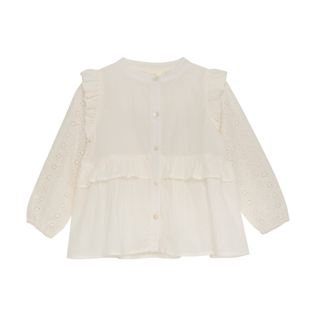 En Fant Shirt Broderie Anglaise