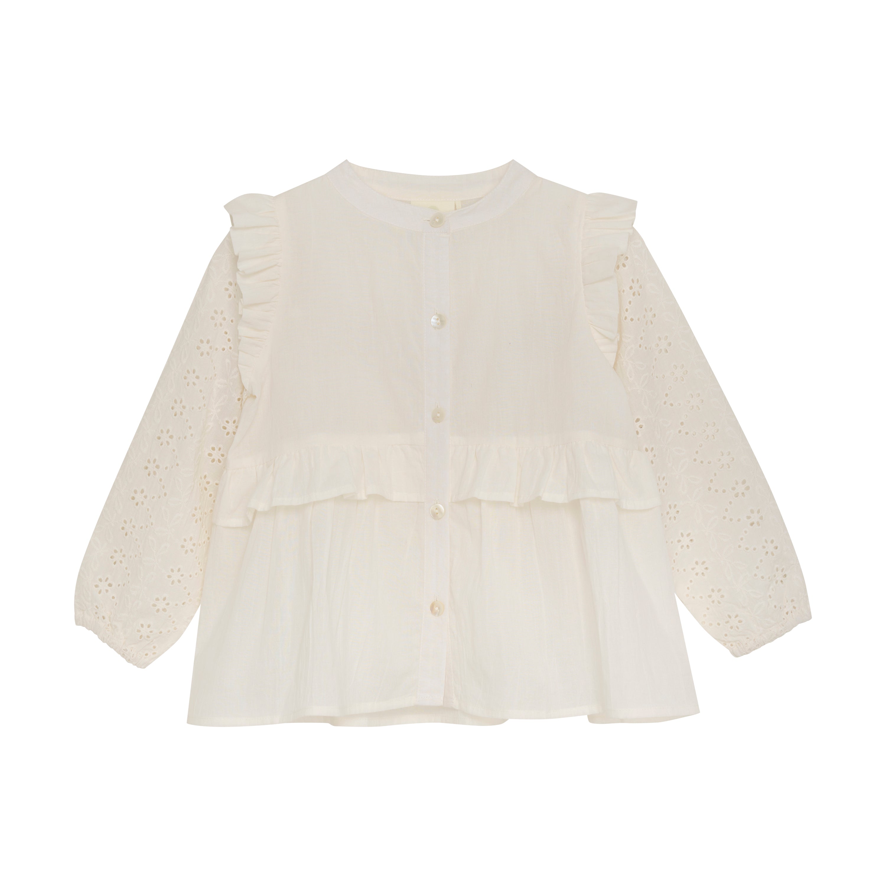 En Fant Shirt Broderie Anglaise