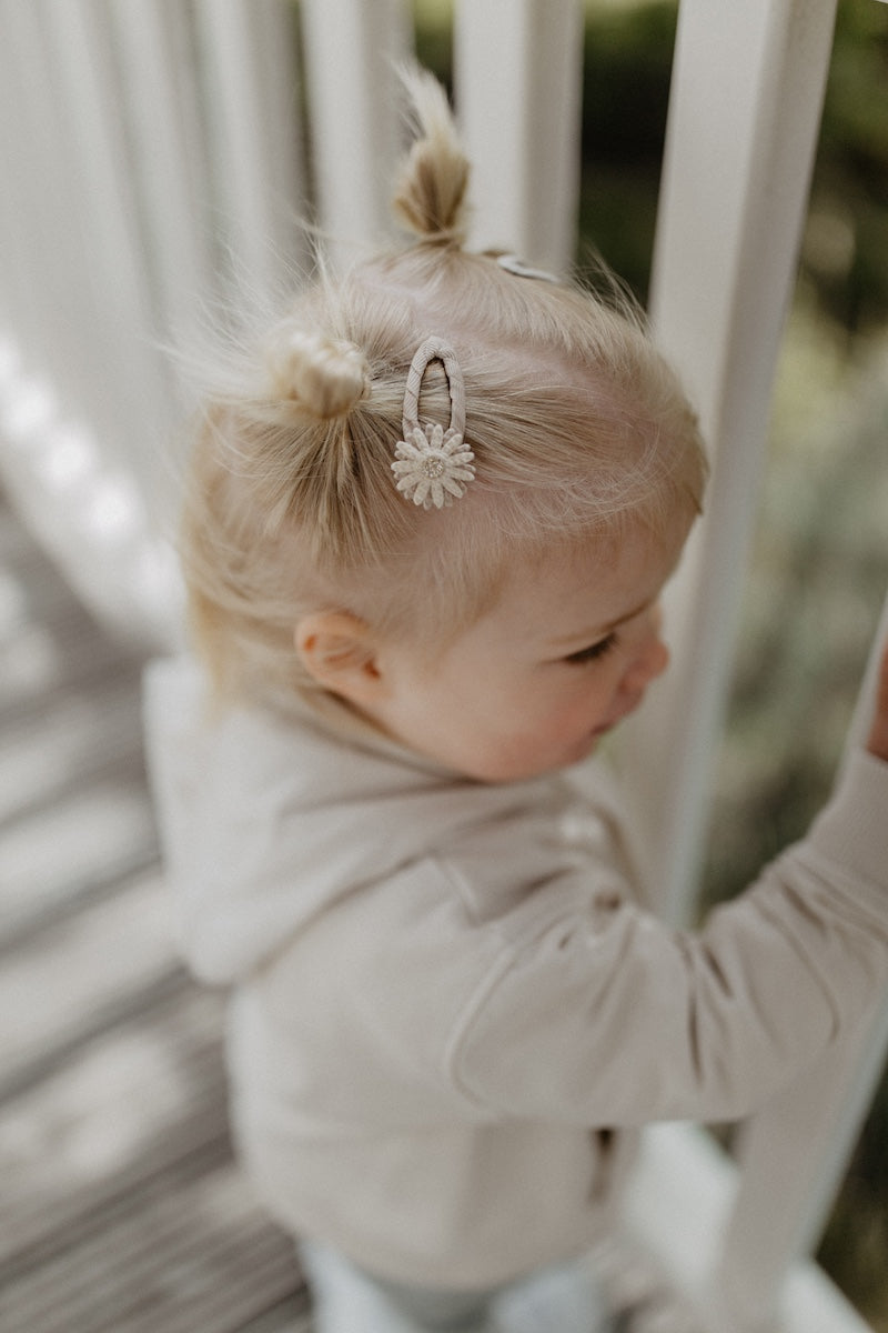 Haarspangen &quot;Corduroy daisy clips&quot;