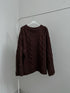 Strickpullover Riccarda Frontansicht – weicher Damen-Pullover, soulsiders
