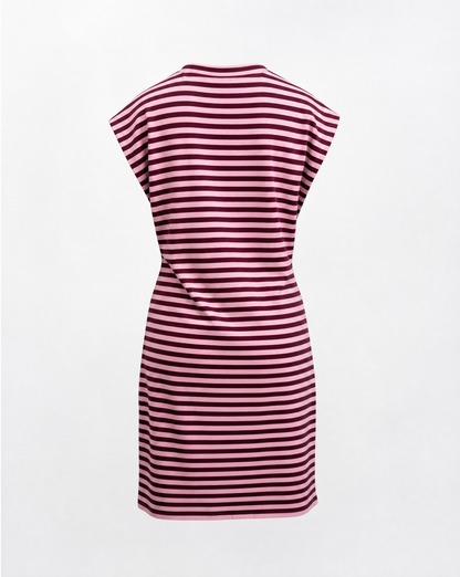 Gestreiftes Oversized Kleid Lisa