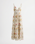 Kleid Emilia Packshot – florales Maxikleid mit Spaghettiträgern, soulsiders