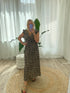 Musselinkleid Tayra in Leo – luftiges Sommer-Maxikleid One Size, soulsiders