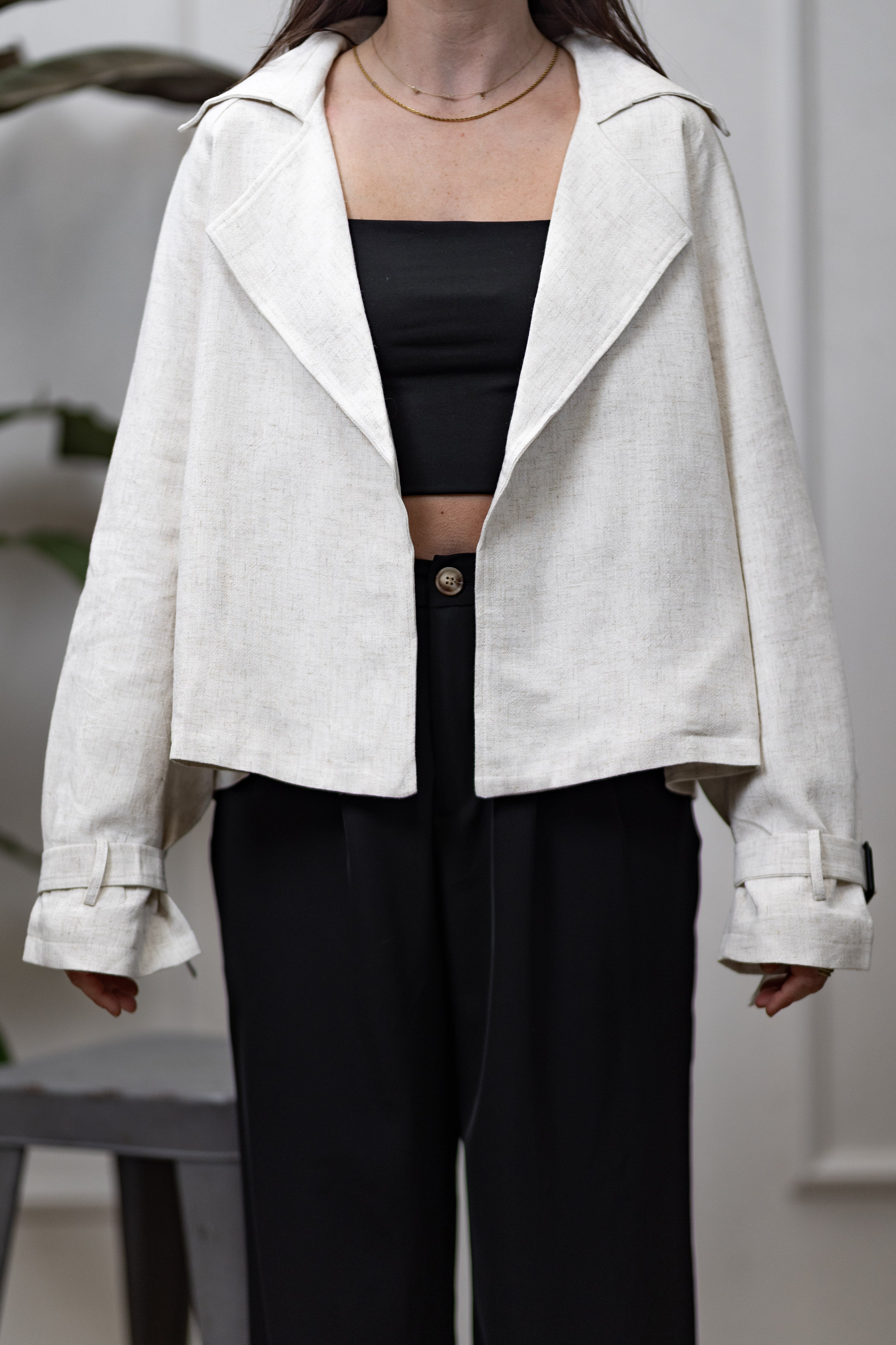 Leinenjacke Stella