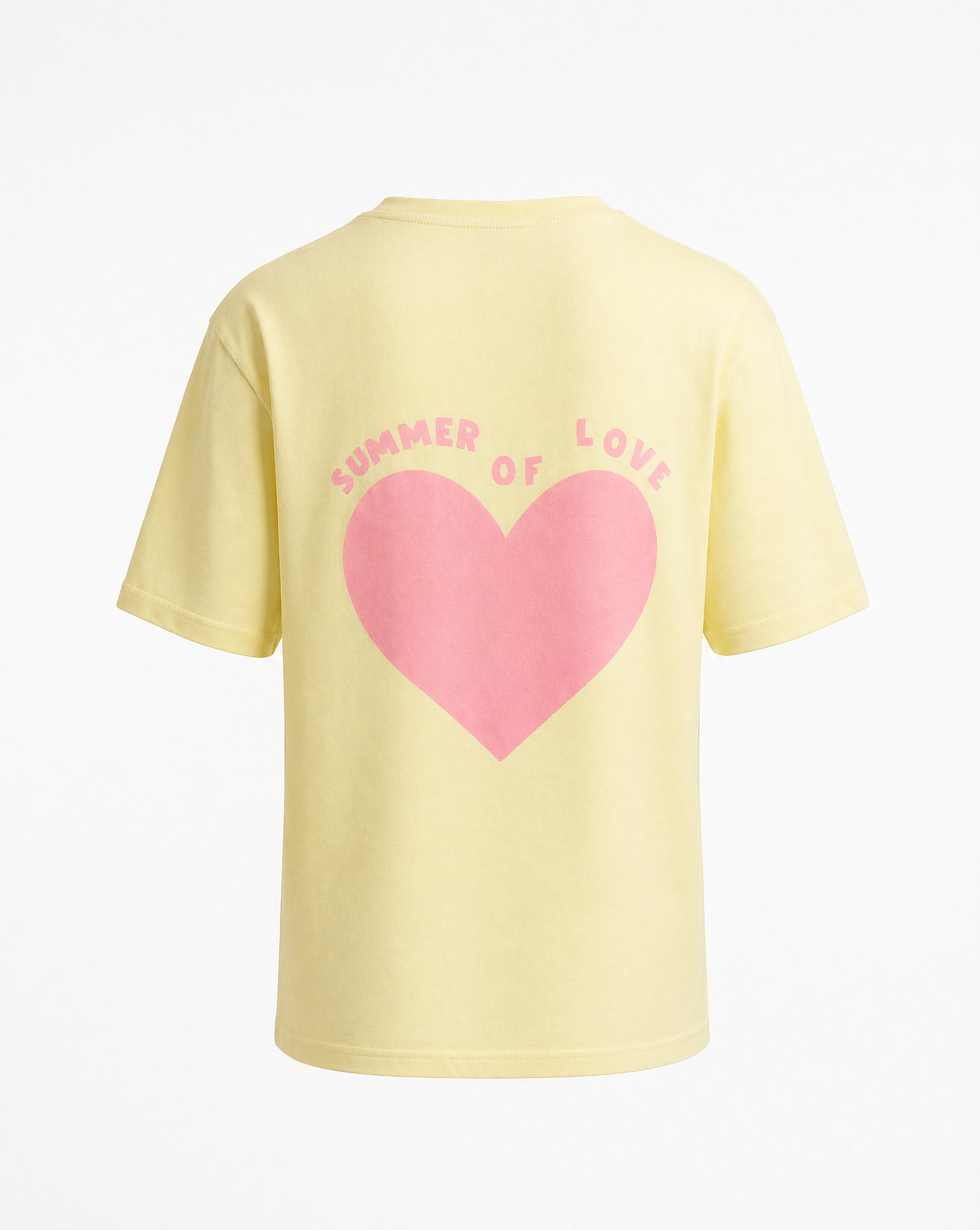 T-Shirt Summer of Love – oversized Shirt mit Herzprint