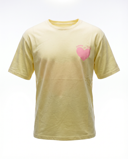 T-Shirt Summer of Love – oversized Shirt mit Herzprint