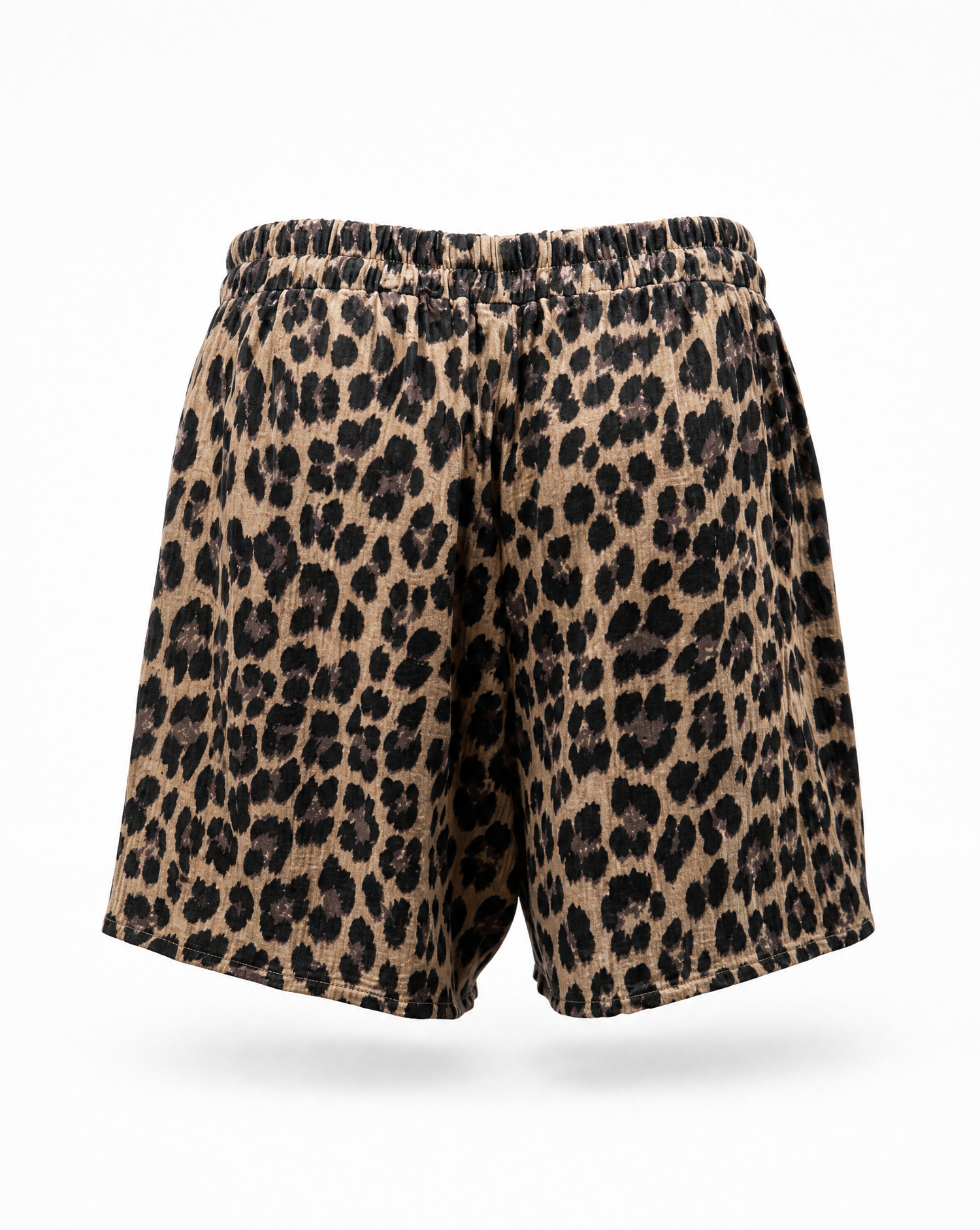 Musselinshorts Meow Leo - Packshot Rückseite
