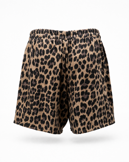 Musselinshorts Meow Leo - Packshot Rückseite
