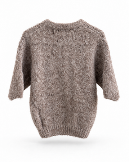 Kurzarm-Strickcardigan &