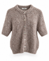 Kurzarm-Strickcardigan &