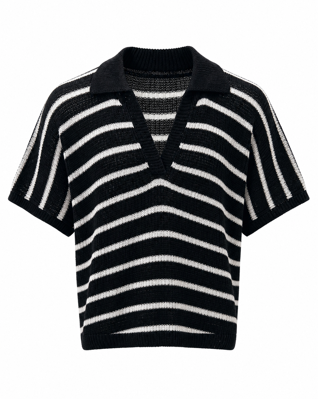 Riviera Stripes Poloshirt - Packshot Vorderseite