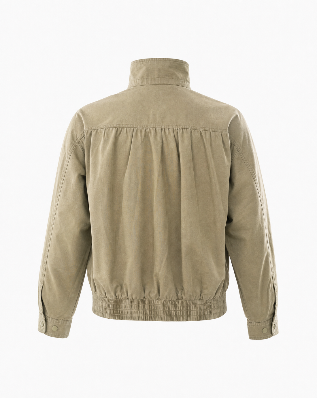 Bomberjacke Mila Khaki Rückansicht