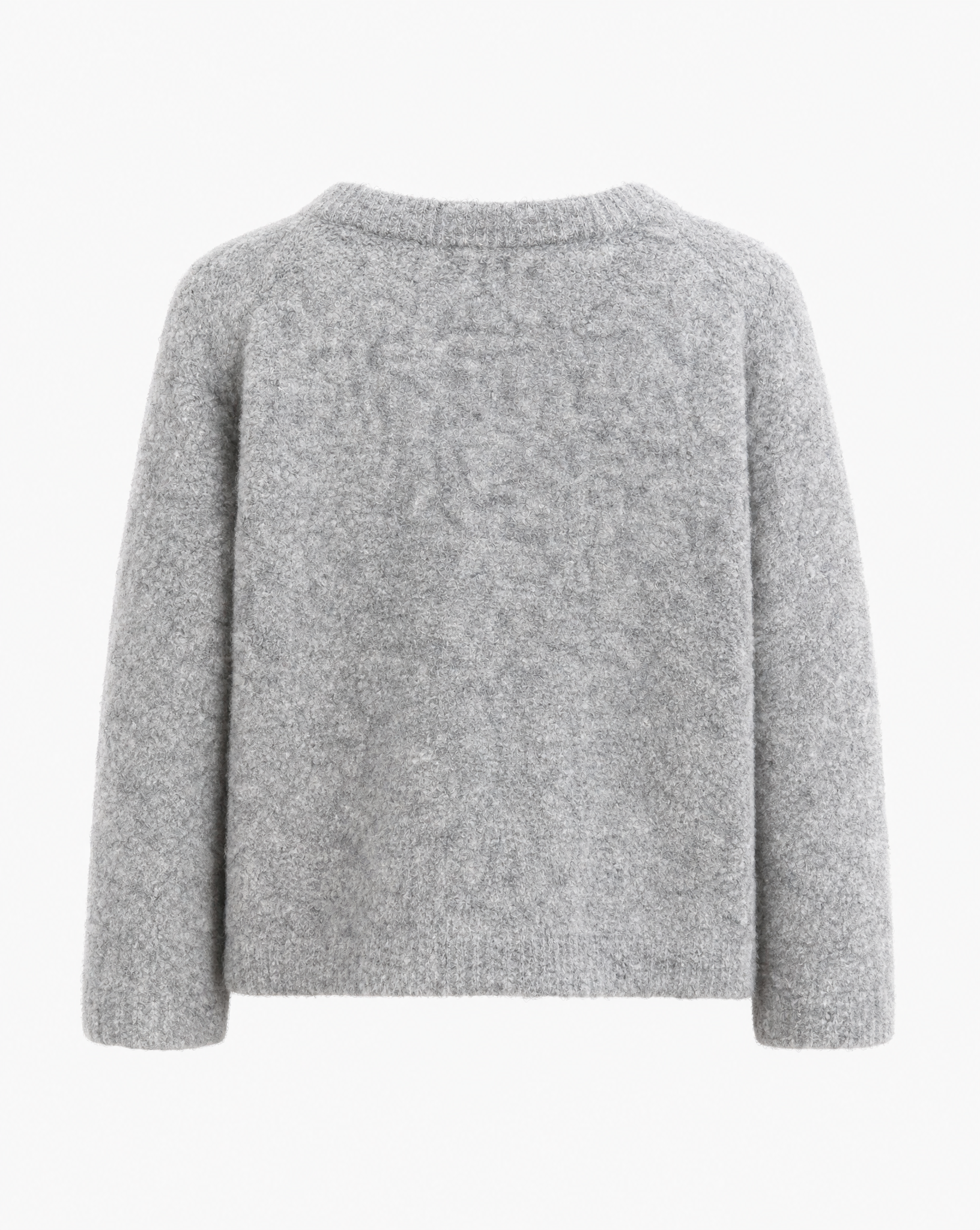 Strickcardigan Teresa Grau Packshot hinten