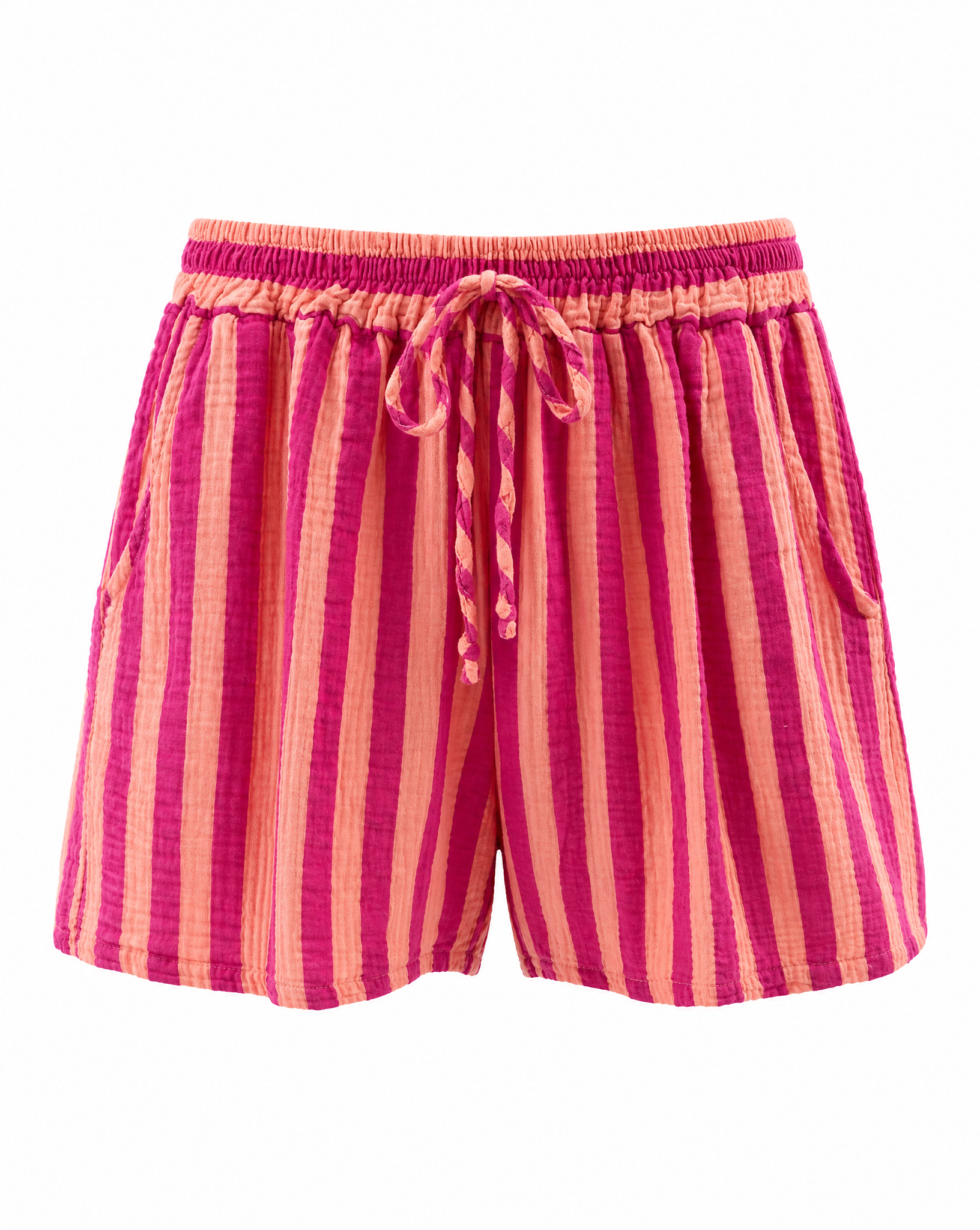 Musselinshorts Pink Lemonade - Packshot Vorderseite