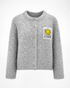 Strickcardigan Teresa Grau Packshot vorne