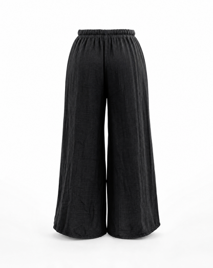 Hose Ela Schwarz Rückseite