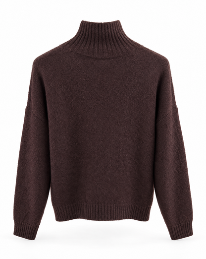 Pullover Mirella in Braun - Packshot Rückseite