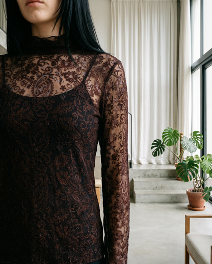 Mesh-Longsleeve Vera - Tragebild 1