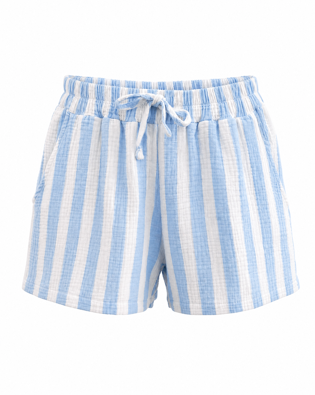 Musselinshorts Ocean Stripes - Packshot Vorderseite