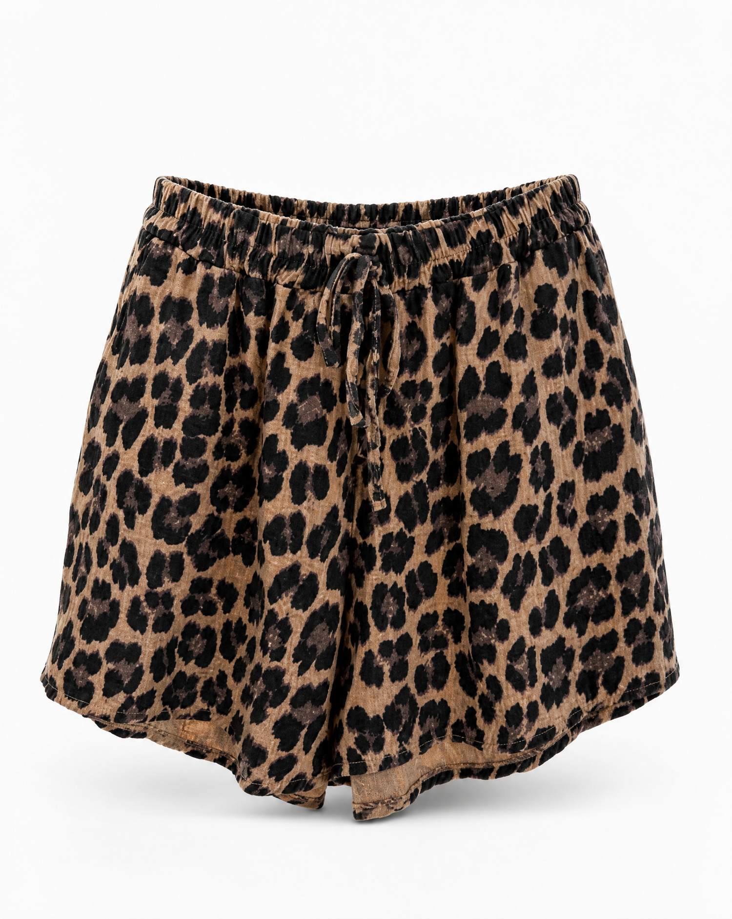 Musselinshorts Meow Leo - Packshot Vorderseite