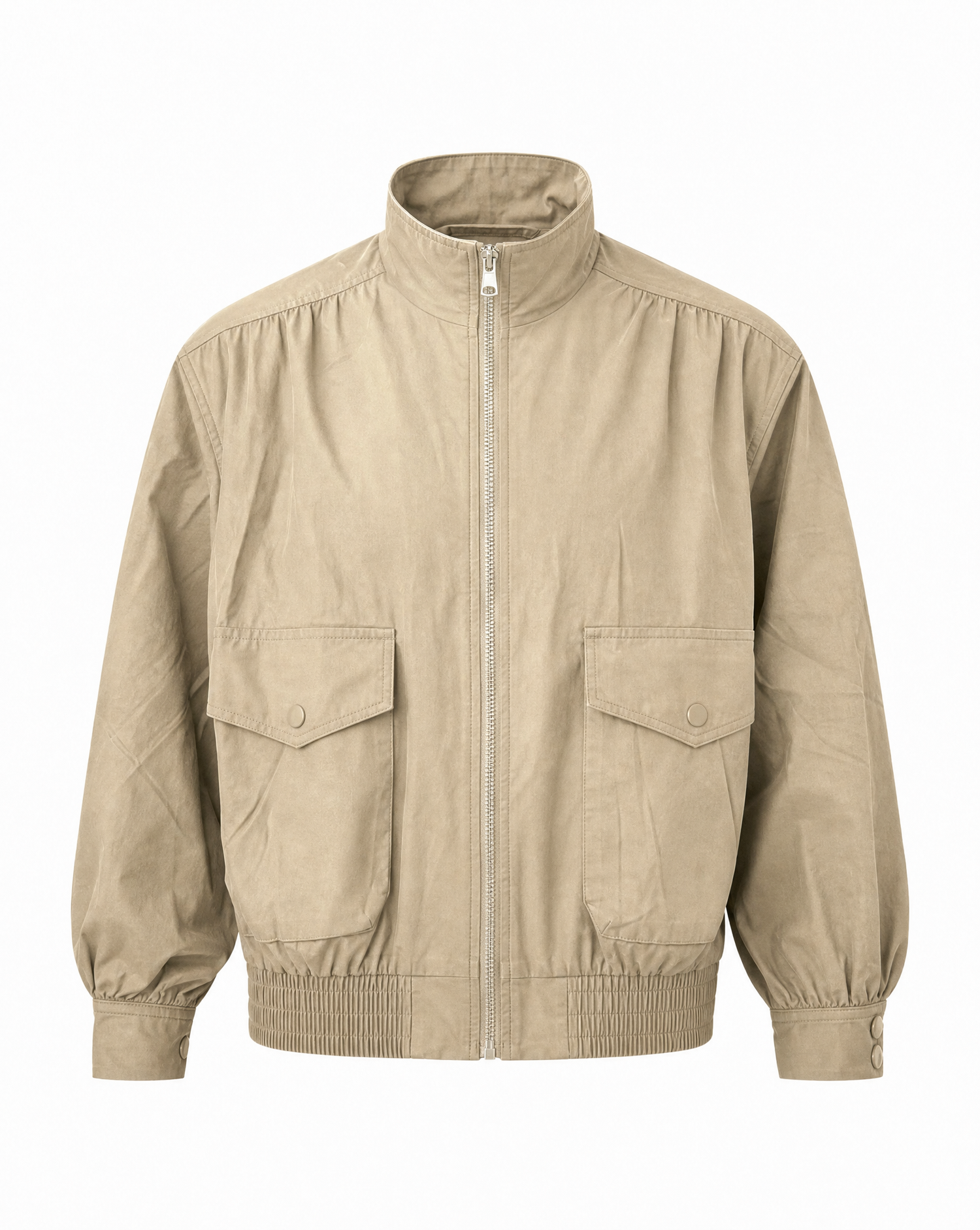Bomberjacke Mila Khaki Vorderansicht