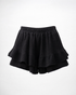 Musselinshorts Cilia Schwarz - Packshot Vorderseite