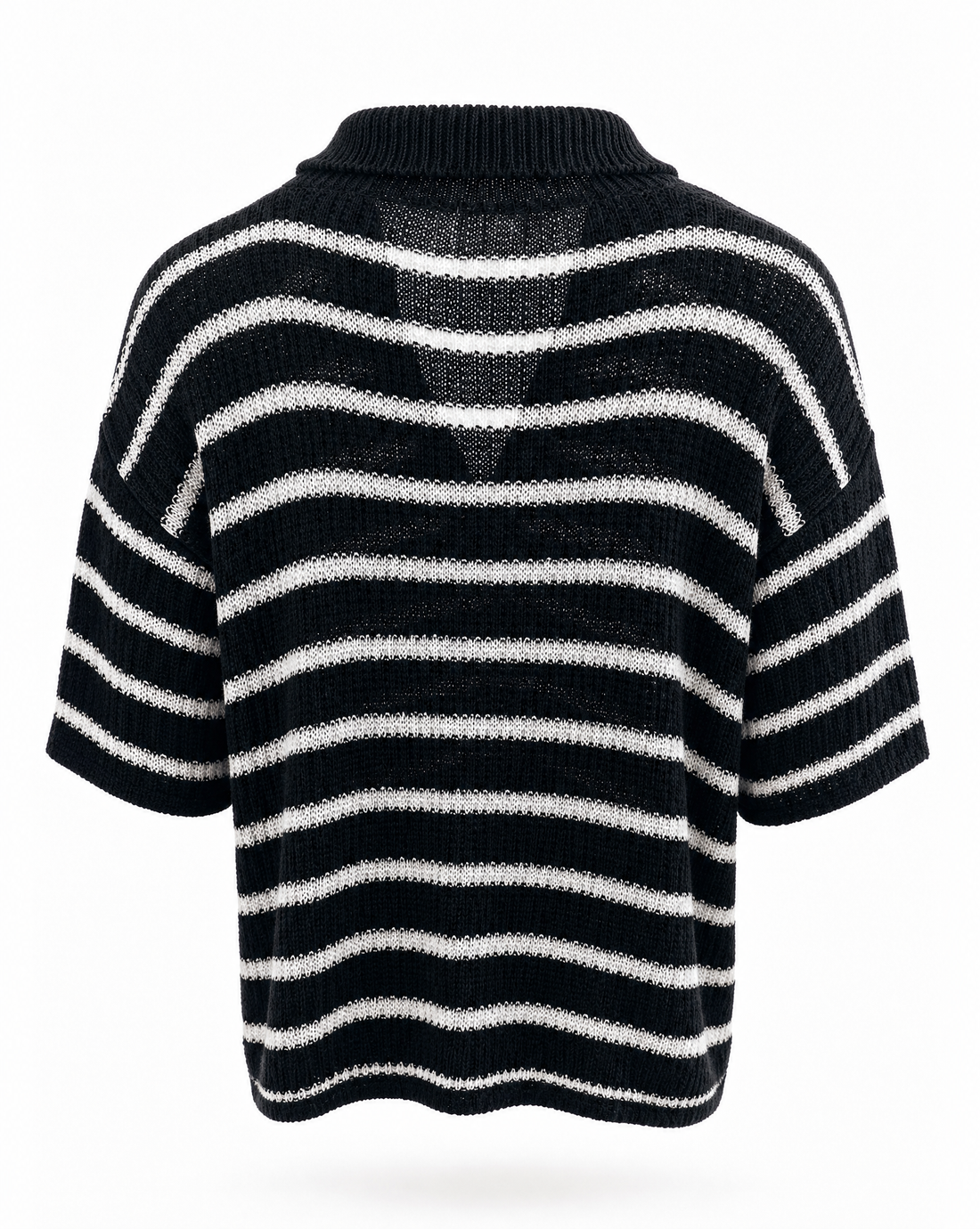 Riviera Stripes Poloshirt - Packshot Rückseite