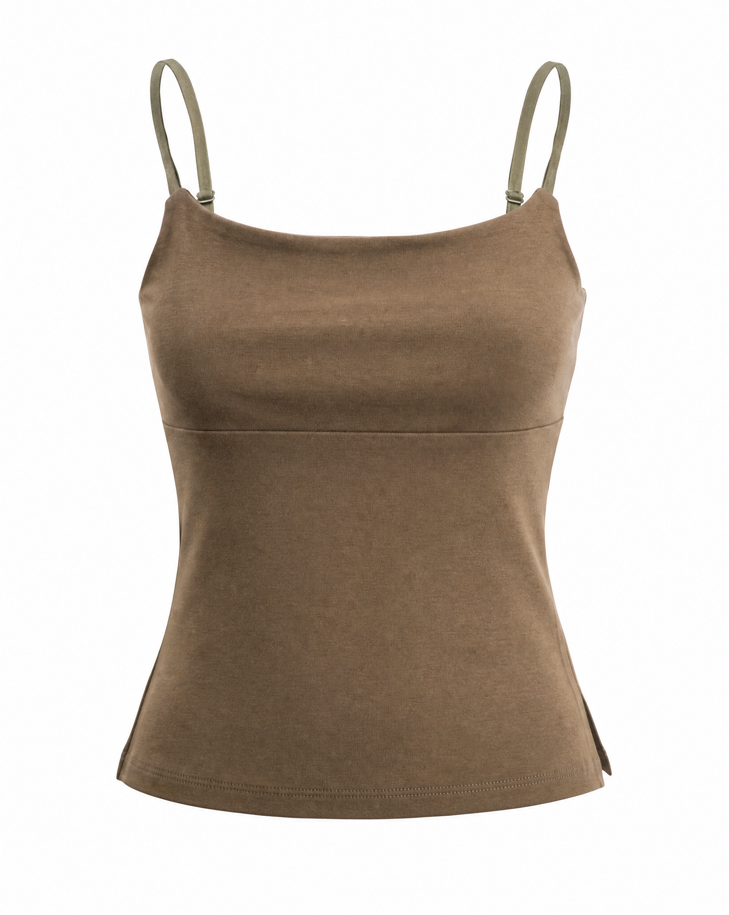 Top Nele Khaki Vorderseite