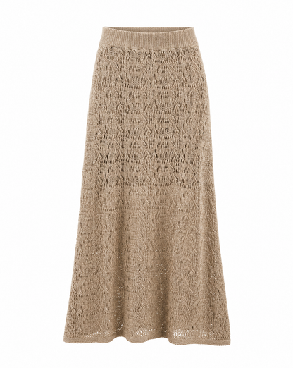 Strickrock Ibiza Beige Packshot vorne