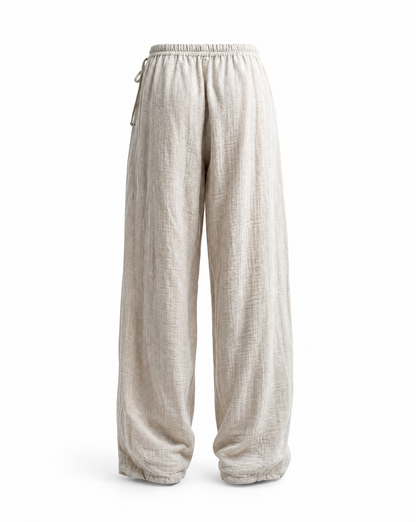 Hose Ela Beige Rückseite