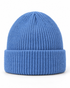 Strickmütze Cosy Crown in Blau - Packshot Vorderseite