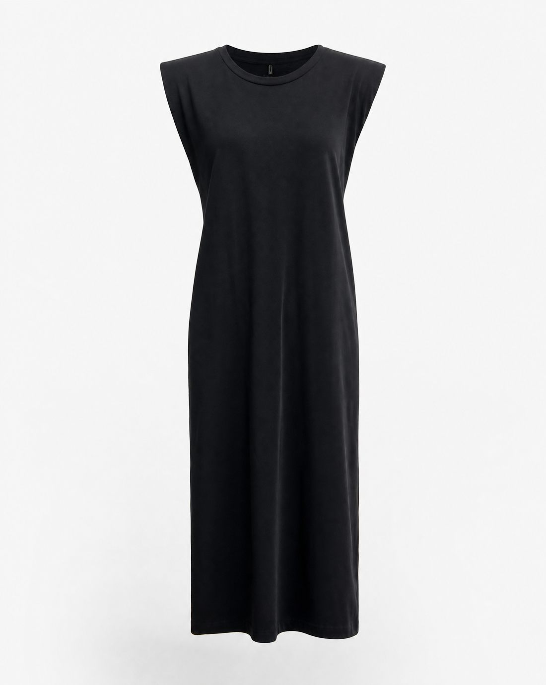 Jerseykleid Base Schwarz - Packshot Vorderseite