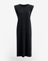 Jerseykleid Base Schwarz - Packshot Vorderseite