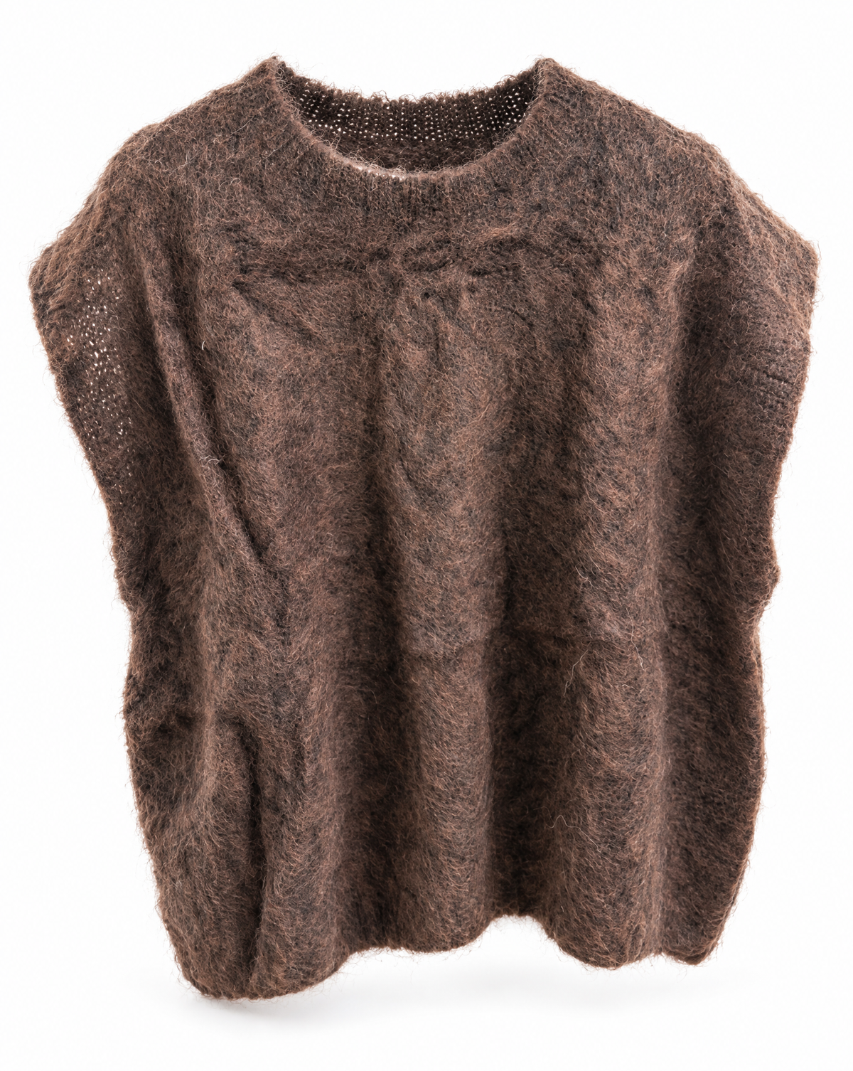 Oversized Strickweste &