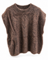 Oversized Strickweste &