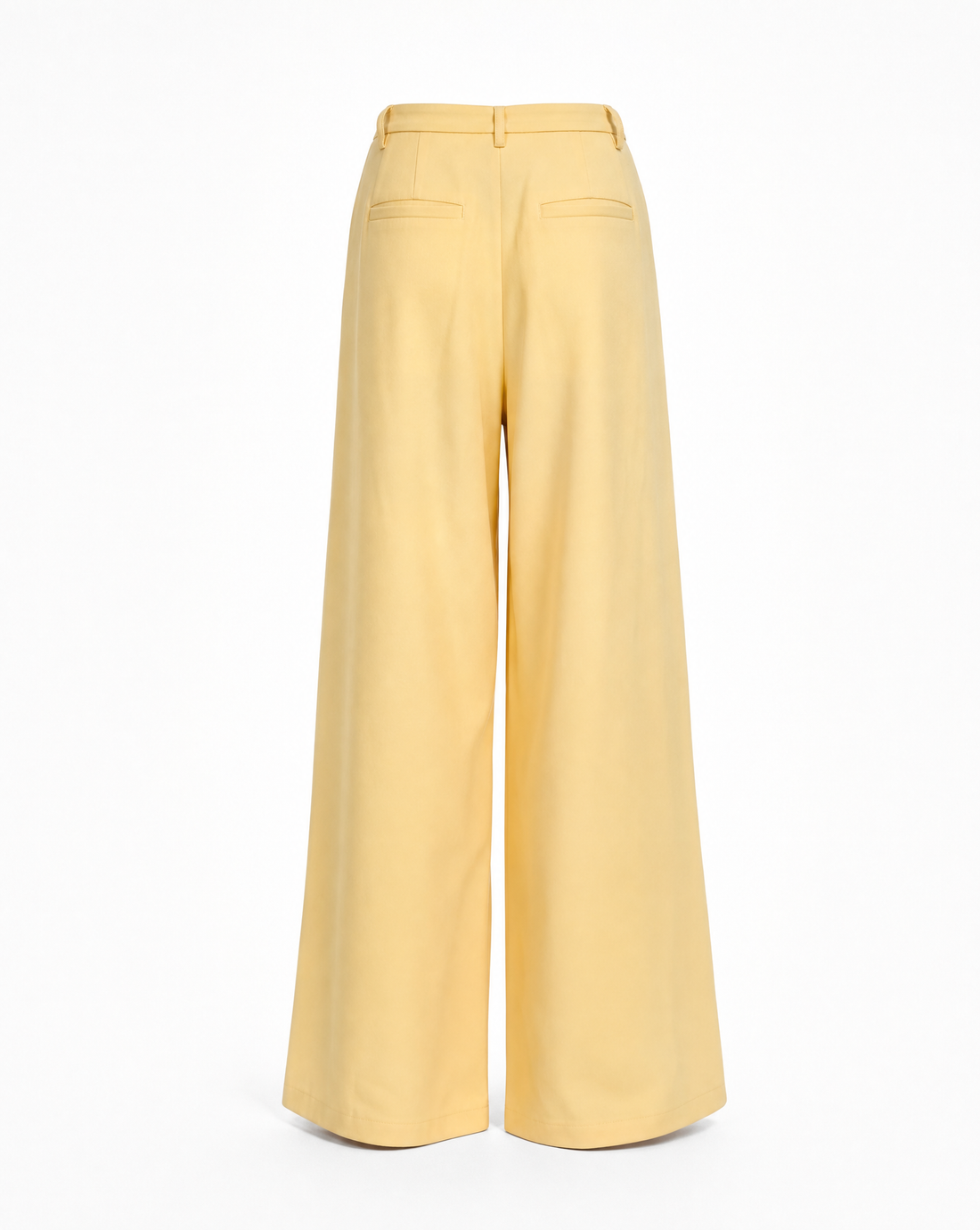 Hose Mayra Butter Yellow Packshot hinten